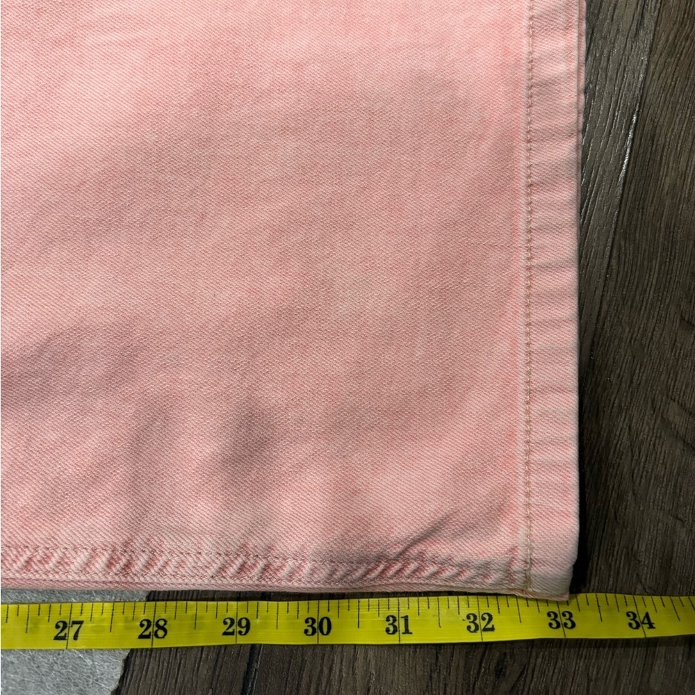 [W28Ins33”]Pilcro Light Orange Pink Wide leg Jeans - Picture 5 of 11